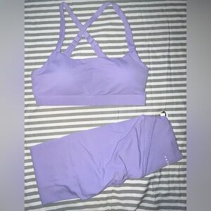 Paragon RecStretch SculptSeam Icon Legging + Apex Sports Bra in Unbothered Sz M